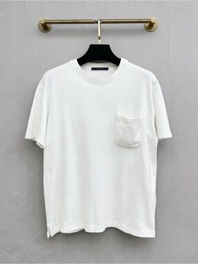 Louis Vuitton White Short Sleeve Pocket Tee - Men